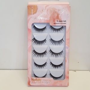 Lasplash Cosmetics Faux Mink Lashes 5 Pair Kit